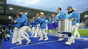 Brighton School Of Samba Prints: Brighton and Hove Albion Women v Everton Women Women's Super League 19APR24