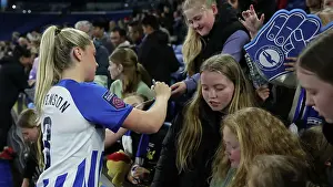 Selfies Prints: Brighton and Hove Albion Women v Everton Women Women's Super League 19APR24