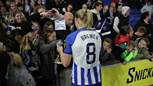 Selfies Prints: Brighton and Hove Albion Women v Everton Women Women's Super League 19APR24