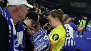 Selfies Prints: Brighton and Hove Albion Women v Everton Women Women's Super League 19APR24