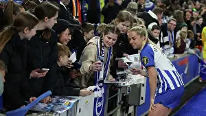 Selfies Prints: Brighton and Hove Albion Women v Everton Women Women's Super League 19APR24