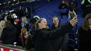 Selfies Prints: Brighton and Hove Albion Women v Everton Women Women's Super League 19APR24