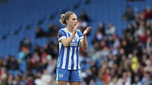Clapping Prints: Brighton and Hove Albion Women v Leicester City Women Women's Super League 16NOV25