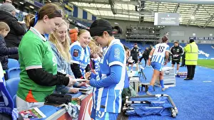 Autographs Prints: Brighton and Hove Albion Women v Leicester City Women Women's Super League 16NOV25