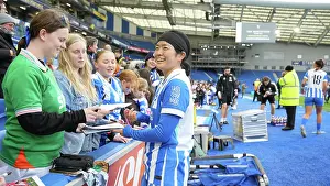 Autographs Prints: Brighton and Hove Albion Women v Leicester City Women Women's Super League 16NOV25
