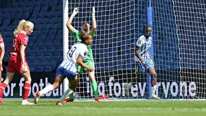 Scores A Goal 1 2 Prints: Brighton and Hove Albion Women v Liverpool Women Women's Super League 19APR25