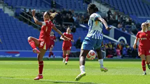 Scores A Goal 1 2 Prints: Brighton and Hove Albion Women v Liverpool Women Women's Super League 19APR25