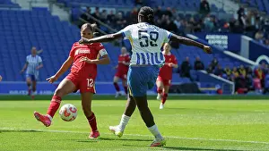 Scores A Goal 1 2 Prints: Brighton and Hove Albion Women v Liverpool Women Women's Super League 19APR25