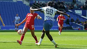 Scores A Goal 1 2 Prints: Brighton and Hove Albion Women v Liverpool Women Women's Super League 19APR25