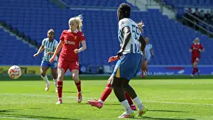 Scores A Goal 1 2 Prints: Brighton and Hove Albion Women v Liverpool Women Women's Super League 19APR25