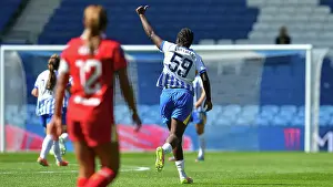 Scores A Goal 1 2 Prints: Brighton and Hove Albion Women v Liverpool Women Women's Super League 19APR25