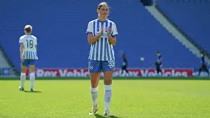 Clapping Prints: Brighton and Hove Albion Women v Liverpool Women Women's Super League 19APR25