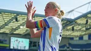Clapping Prints: Brighton and Hove Albion Women v Liverpool Women Women's Super League 19APR25