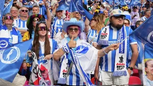 Costume Prints: Brighton and Hove Albion Women v Manchester City Women Women's FA Cup FINAL 31MAY26