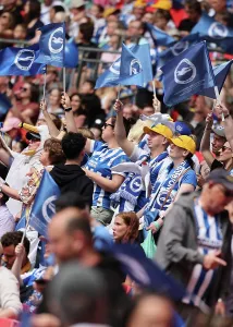 Flags Prints: Brighton and Hove Albion Women v Manchester City Women Women's FA Cup FINAL 31MAY26
