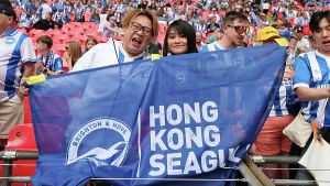 Flags Prints: Brighton and Hove Albion Women v Manchester City Women Women's FA Cup FINAL 31MAY26