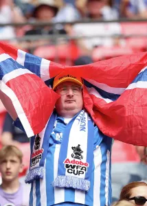 Flags Prints: Brighton and Hove Albion Women v Manchester City Women Women's FA Cup FINAL 31MAY26