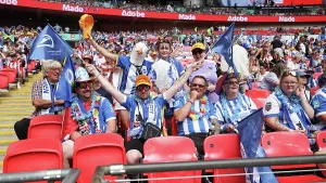Flags Prints: Brighton and Hove Albion Women v Manchester City Women Women's FA Cup FINAL 31MAY26