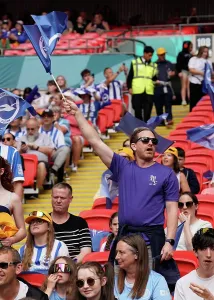 Flags Prints: Brighton and Hove Albion Women v Manchester City Women Women's FA Cup FINAL 31MAY26