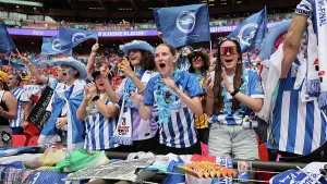 Flags Prints: Brighton and Hove Albion Women v Manchester City Women Women's FA Cup FINAL 31MAY26