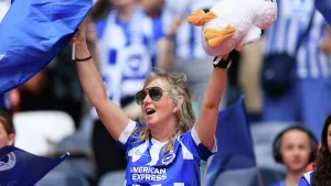 Flags Prints: Brighton and Hove Albion Women v Manchester City Women Women's FA Cup FINAL 31MAY26