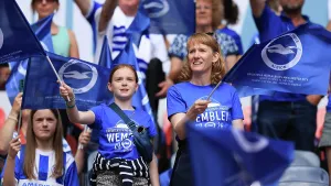 Flags Prints: Brighton and Hove Albion Women v Manchester City Women Women's FA Cup FINAL 31MAY26