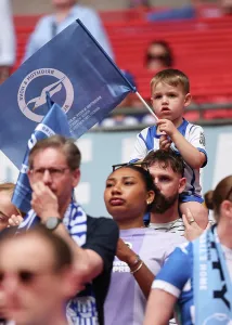 Flags Prints: Brighton and Hove Albion Women v Manchester City Women Women's FA Cup FINAL 31MAY26