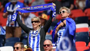 Flags Prints: Brighton and Hove Albion Women v Manchester City Women Women's FA Cup FINAL 31MAY26