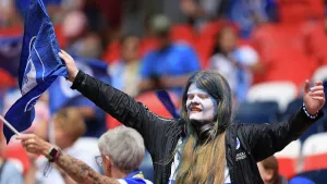 Flags Prints: Brighton and Hove Albion Women v Manchester City Women Women's FA Cup FINAL 31MAY26