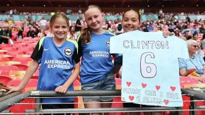 Flags Prints: Brighton and Hove Albion Women v Manchester City Women Women's FA Cup FINAL 31MAY26