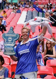 Flags Prints: Brighton and Hove Albion Women v Manchester City Women Women's FA Cup FINAL 31MAY26