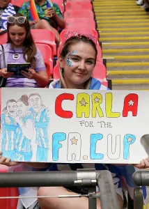 Flags Prints: Brighton and Hove Albion Women v Manchester City Women Women's FA Cup FINAL 31MAY26