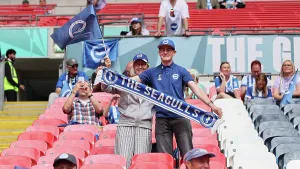 Flags Prints: Brighton and Hove Albion Women v Manchester City Women Women's FA Cup FINAL 31MAY26