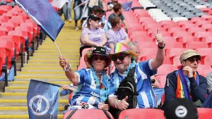 Flags Prints: Brighton and Hove Albion Women v Manchester City Women Women's FA Cup FINAL 31MAY26