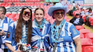 Flags Prints: Brighton and Hove Albion Women v Manchester City Women Women's FA Cup FINAL 31MAY26