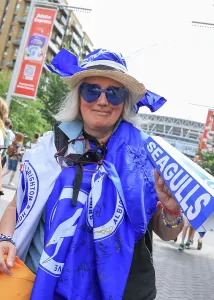 Flags Prints: Brighton and Hove Albion Women v Manchester City Women Women's FA Cup FINAL 31MAY26