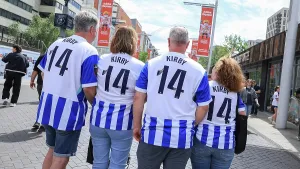 Flags Prints: Brighton and Hove Albion Women v Manchester City Women Women's FA Cup FINAL 31MAY26