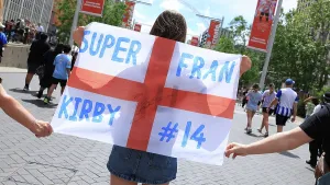 Flags Prints: Brighton and Hove Albion Women v Manchester City Women Women's FA Cup FINAL 31MAY26