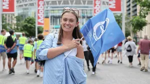 Female Football Fans Prints: Brighton and Hove Albion Women v Manchester City Women Women's FA Cup FINAL 31MAY26