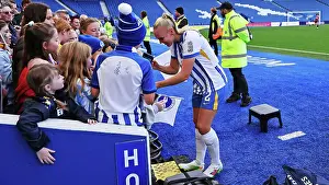 Brighton And Hove Albion Womens Midfie Prints: Brighton and Hove Albion Women v Manchester United Women Women's Super League 19OCT24
