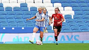 Brighton And Hove Albion Womens Midfie Prints: Brighton and Hove Albion Women v Manchester United Women Women's Super League 19OCT24