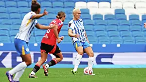 Brighton And Hove Albion Womens Midfie Prints: Brighton and Hove Albion Women v Manchester United Women Women's Super League 19OCT24