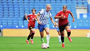 Brighton And Hove Albion Womens Midfie Prints: Brighton and Hove Albion Women v Manchester United Women Women's Super League 19OCT24