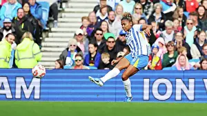 Brighton And Hove Albion Womens Defend Prints: Brighton and Hove Albion Women v Manchester United Women Women's Super League 19OCT24