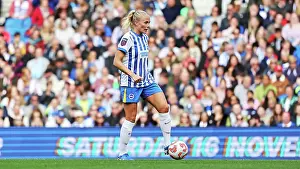 Brighton And Hove Albion Womens Defend Prints: Brighton and Hove Albion Women v Manchester United Women Women's Super League 19OCT24