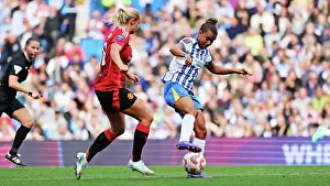 Brighton And Hove Albion Womens Midfie Prints: Brighton and Hove Albion Women v Manchester United Women Women's Super League 19OCT24