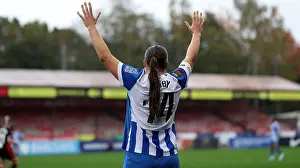 Back Of Shirt Prints: Brighton and Hove Albion Women v Southampton Women
Subway League Cup
19OCT25
