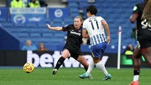 Brighton And Hove Albion Womens Striker Prints: Brighton and Hove Albion Women v West Ham United Women Women's Super League 16NOV24