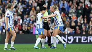 Brighton And Hove Albion Womens Striker Prints: Brighton and Hove Albion Women v West Ham United Women Women's Super League 16NOV24