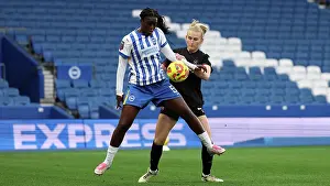 Brighton And Hove Albion Womens Striker Prints: Brighton and Hove Albion Women v West Ham United Women Women's Super League 16NOV24